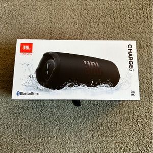 *SOLD* JBL CHARGE 5 Portable Waterproof Bluetooth Speaker with Powerbank Black